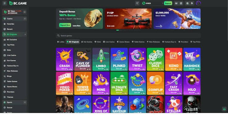 Explore BC.Game Casino and Sportsbook A Comprehensive Guide